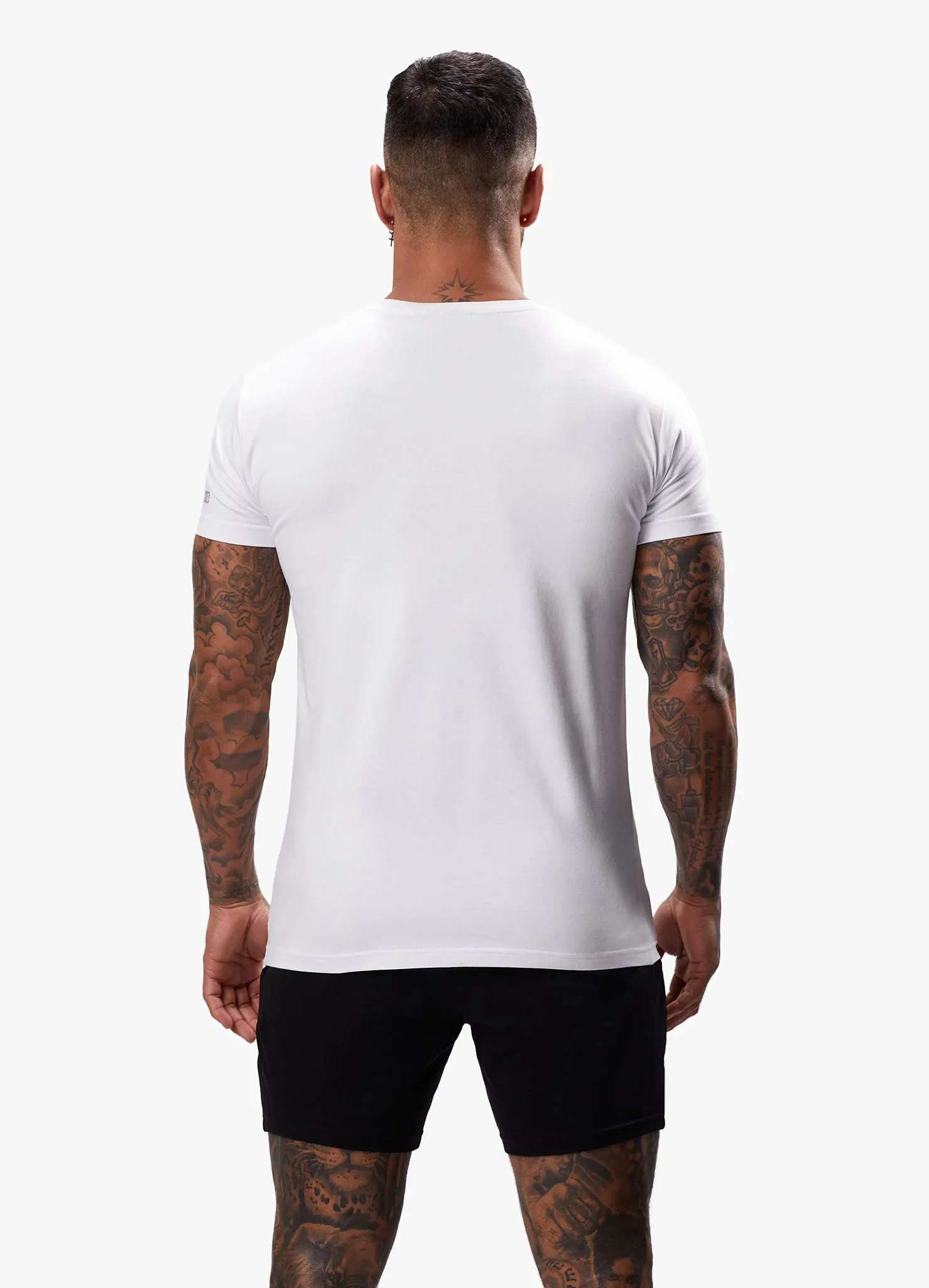 Gym King Mindset Jersey Tee - White sold by The Gym King product image thumbnail 5