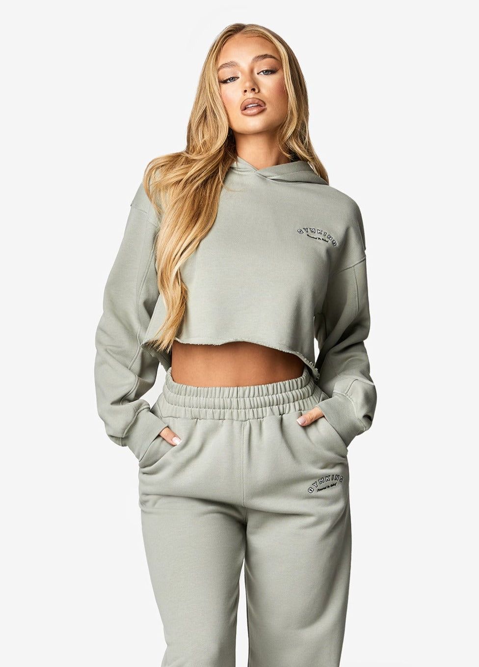 Gym King Radiance Crop Hood - Matcha Green sold by The Gym King product image thumbnail 5