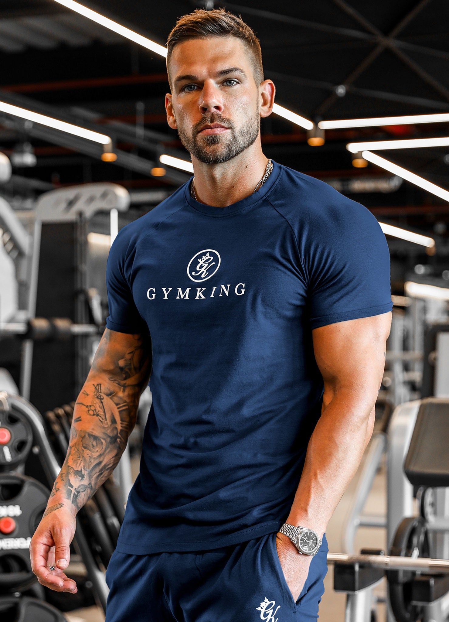 Gym King Pro Jersey Tee - Moonlight Blue sold by The Gym King