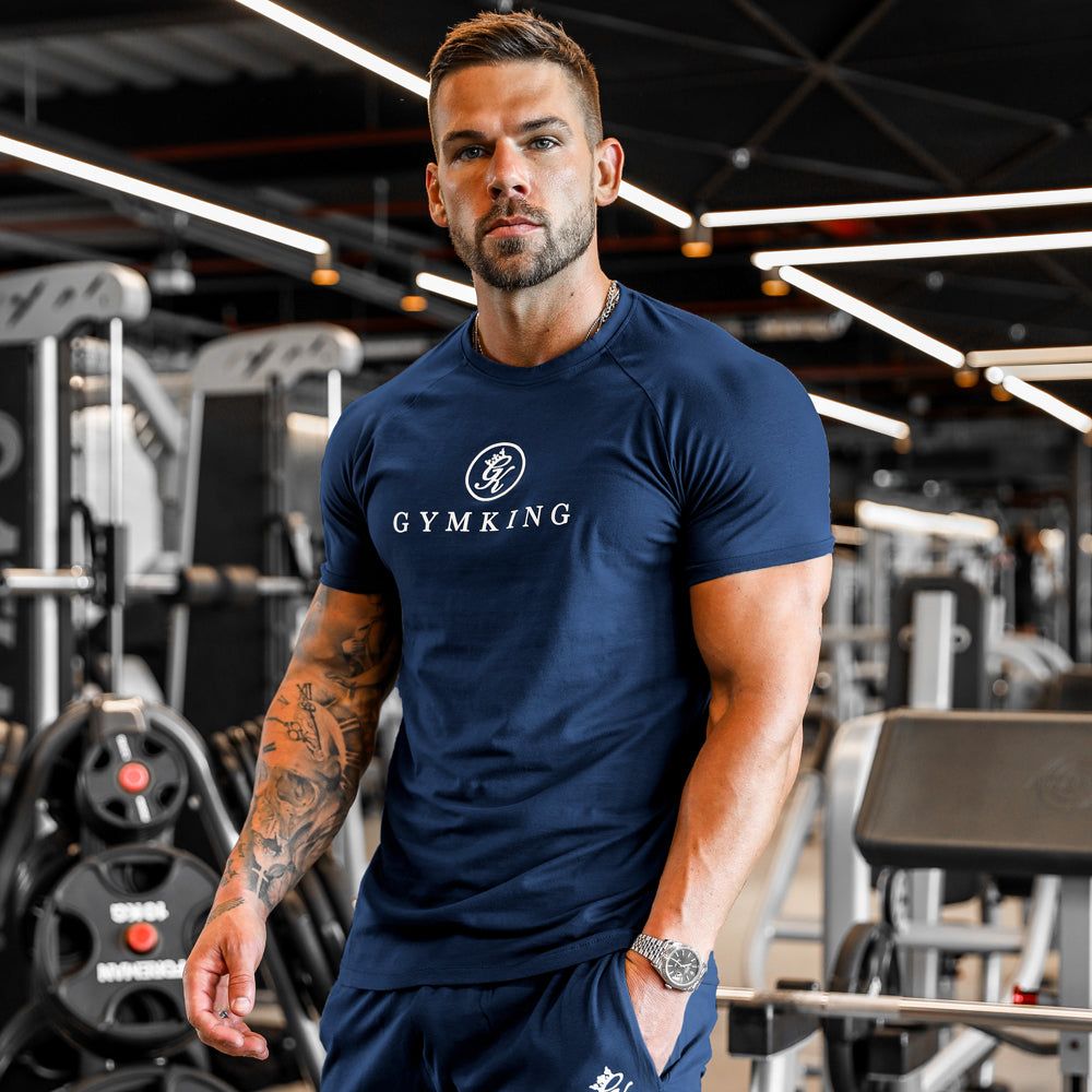 Gym King Pro Jersey Tee - Moonlight Blue sold by The Gym King product image thumbnail 2