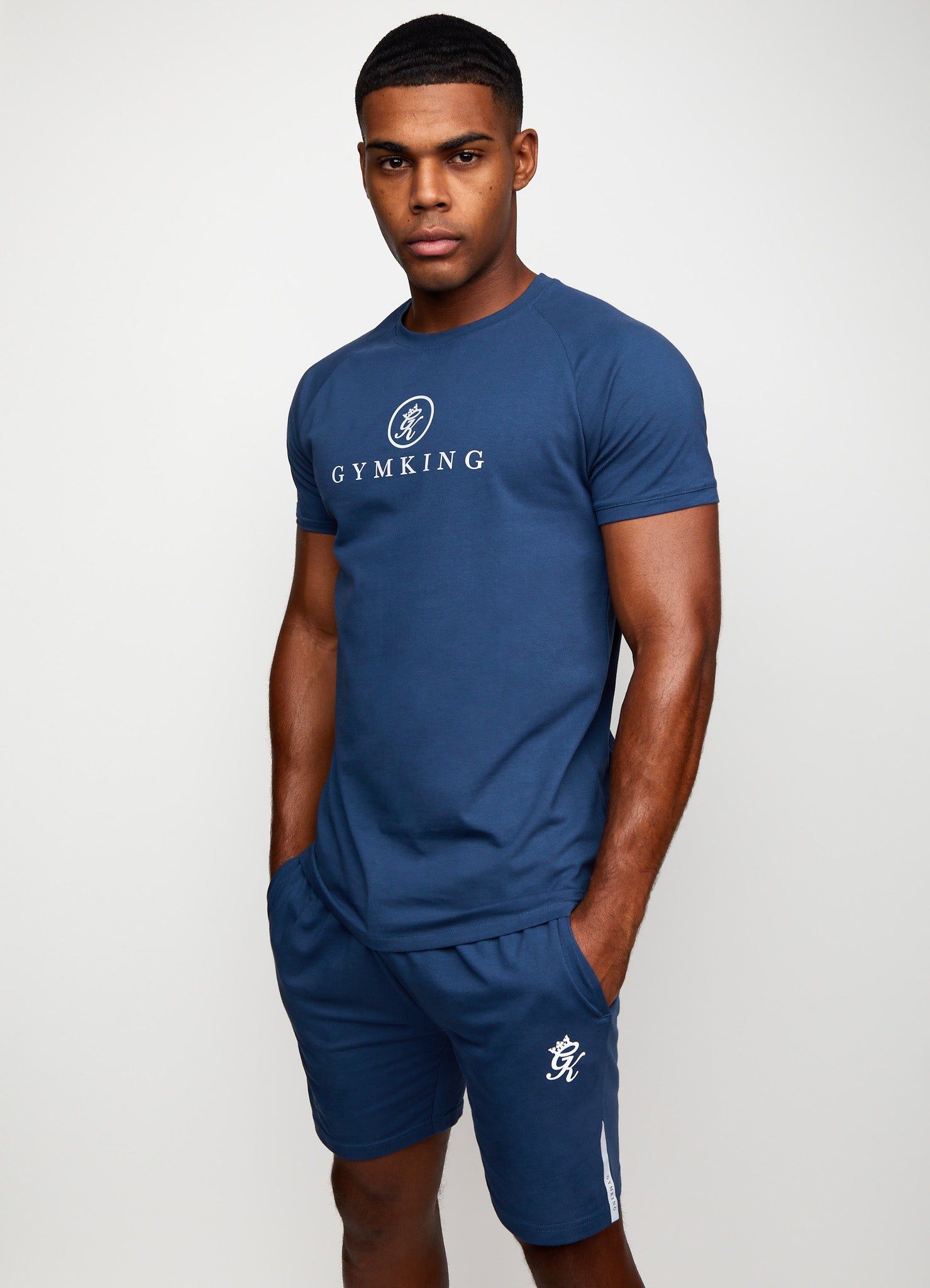 Gym King Pro Jersey Tee - Moonlight Blue sold by The Gym King product image thumbnail 10