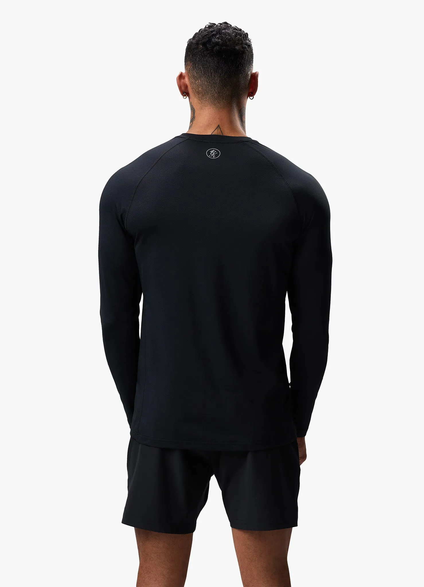 Gym King Energy Long Sleeve Tee - Black sold by The Gym King product image thumbnail 3