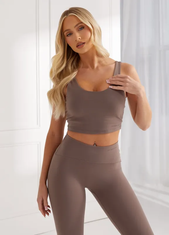 Gym King Peach Luxe Tank - Praline Luxe sold by The Gym King