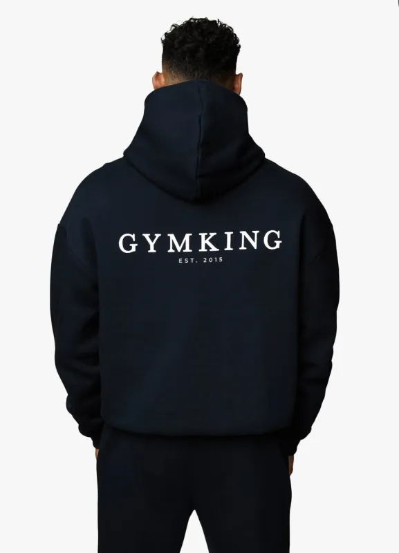 Gym King Established Hood - Navy sold by The Gym King