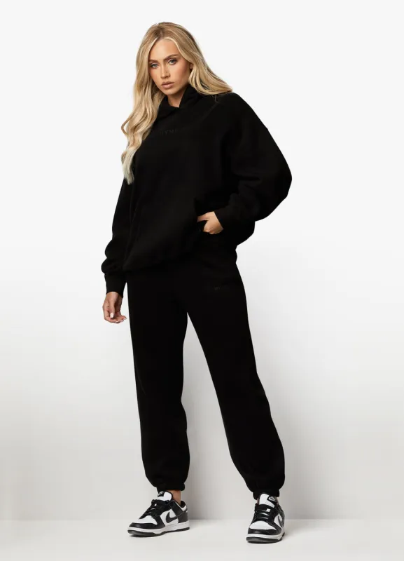 Gym King Luxe Tracksuit - Black sold by The Gym King