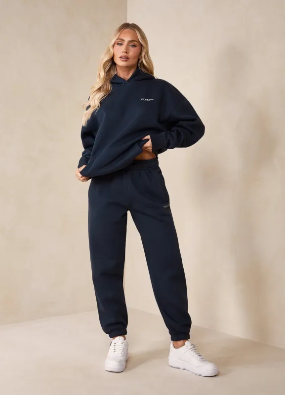 Gym King Established Relaxed Tracksuit - Deep Blue sold by The Gym King