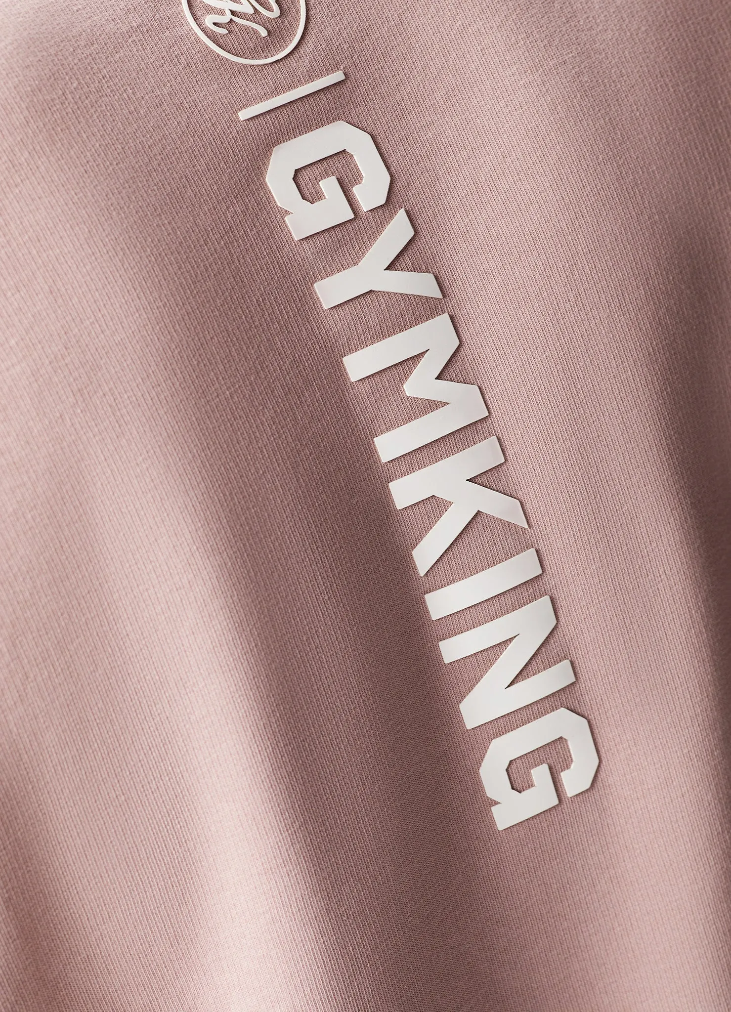 Gym King Aventus Drop Shoulder Crew - Dusky Pink sold by The Gym King product image thumbnail 5