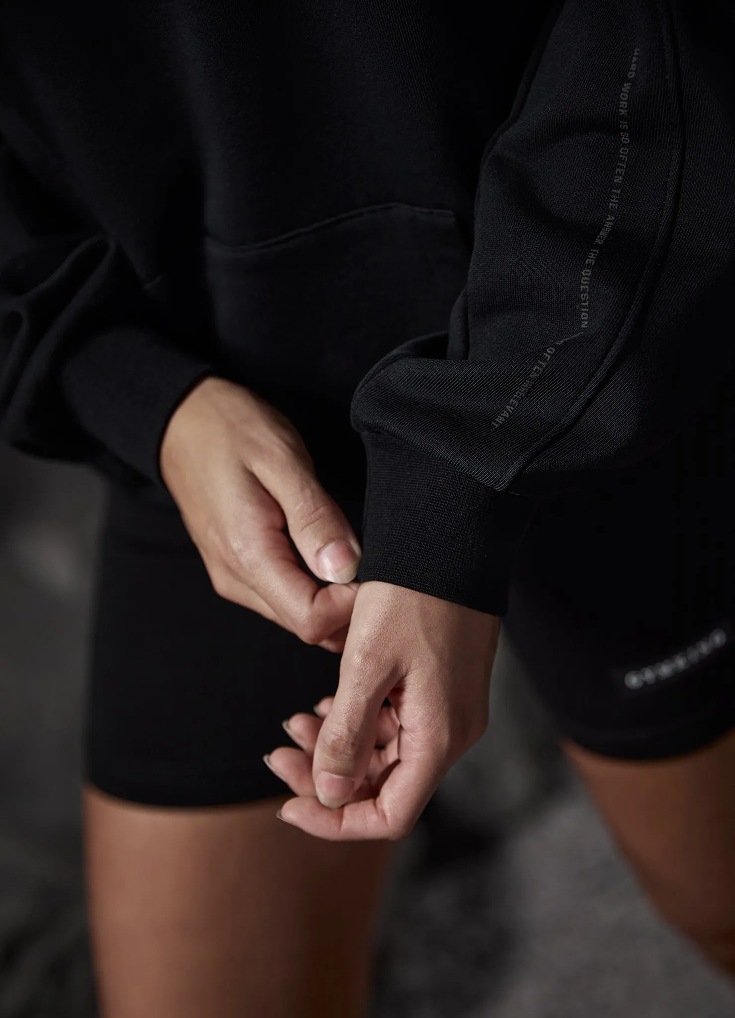 Gym King Stoic Hood - Black sold by The Gym King product image thumbnail 5