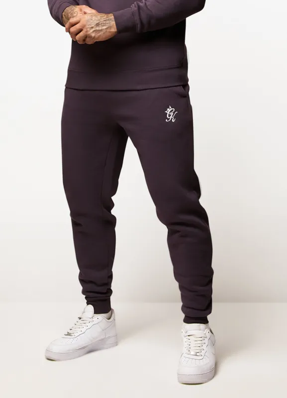 Gym King Fundamental Fleece Jogger - Plum sold by The Gym King