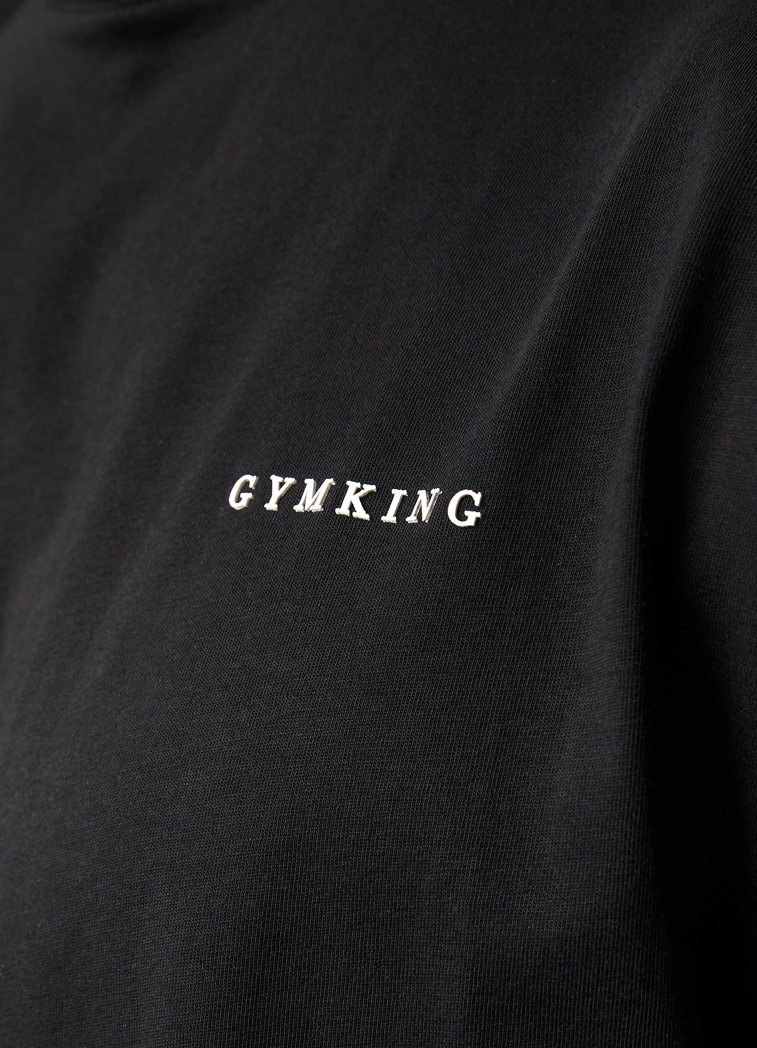 Gym King Premium Linear Tee - Black sold by The Gym King product image thumbnail 6