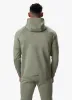 Gym King Taped Core Plus FZ Hood - Soft Khaki sold by The Gym King
