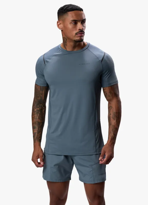 Gym King Unity Tee - Storm Blue sold by The Gym King