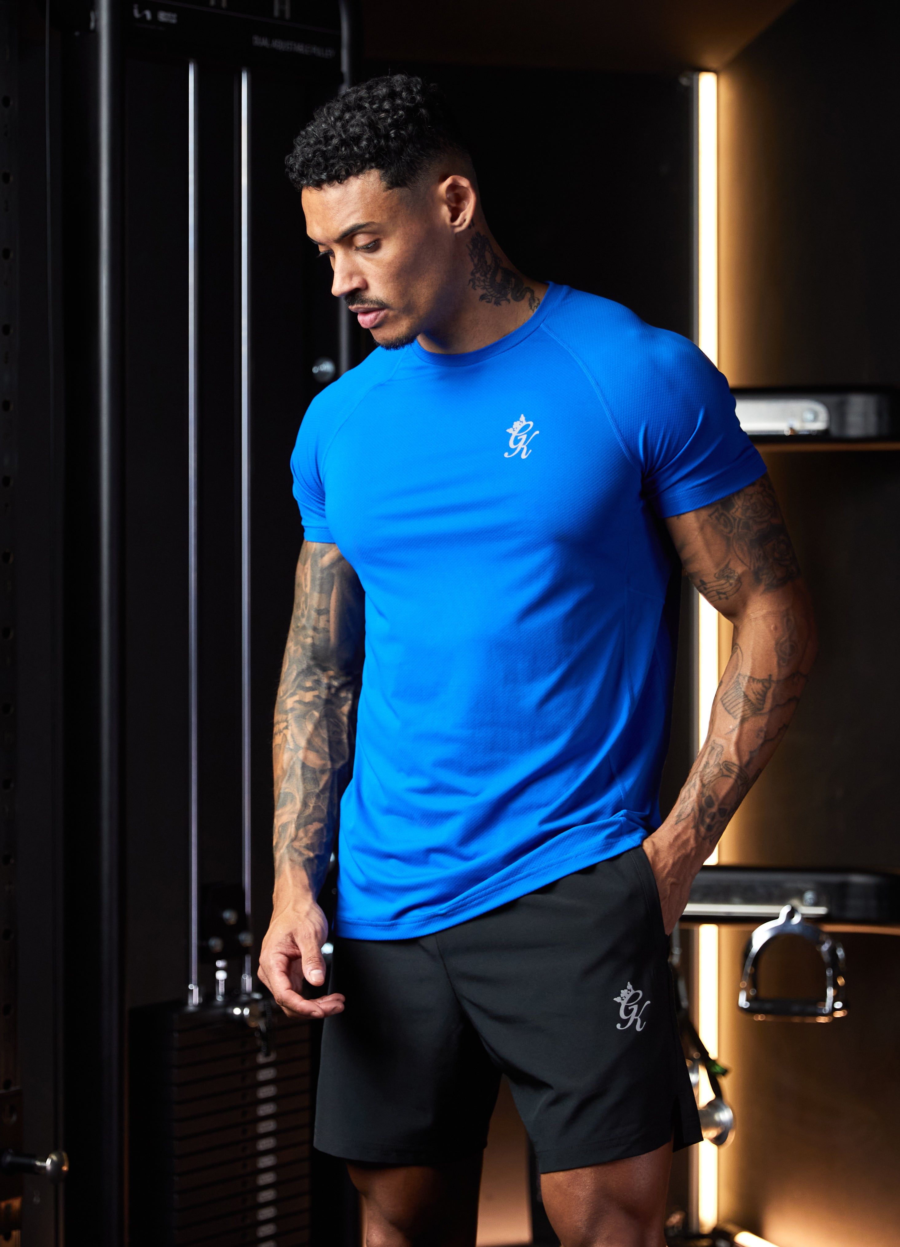 Gym King Energy Tee - Royal Blue sold by The Gym King product image thumbnail 3