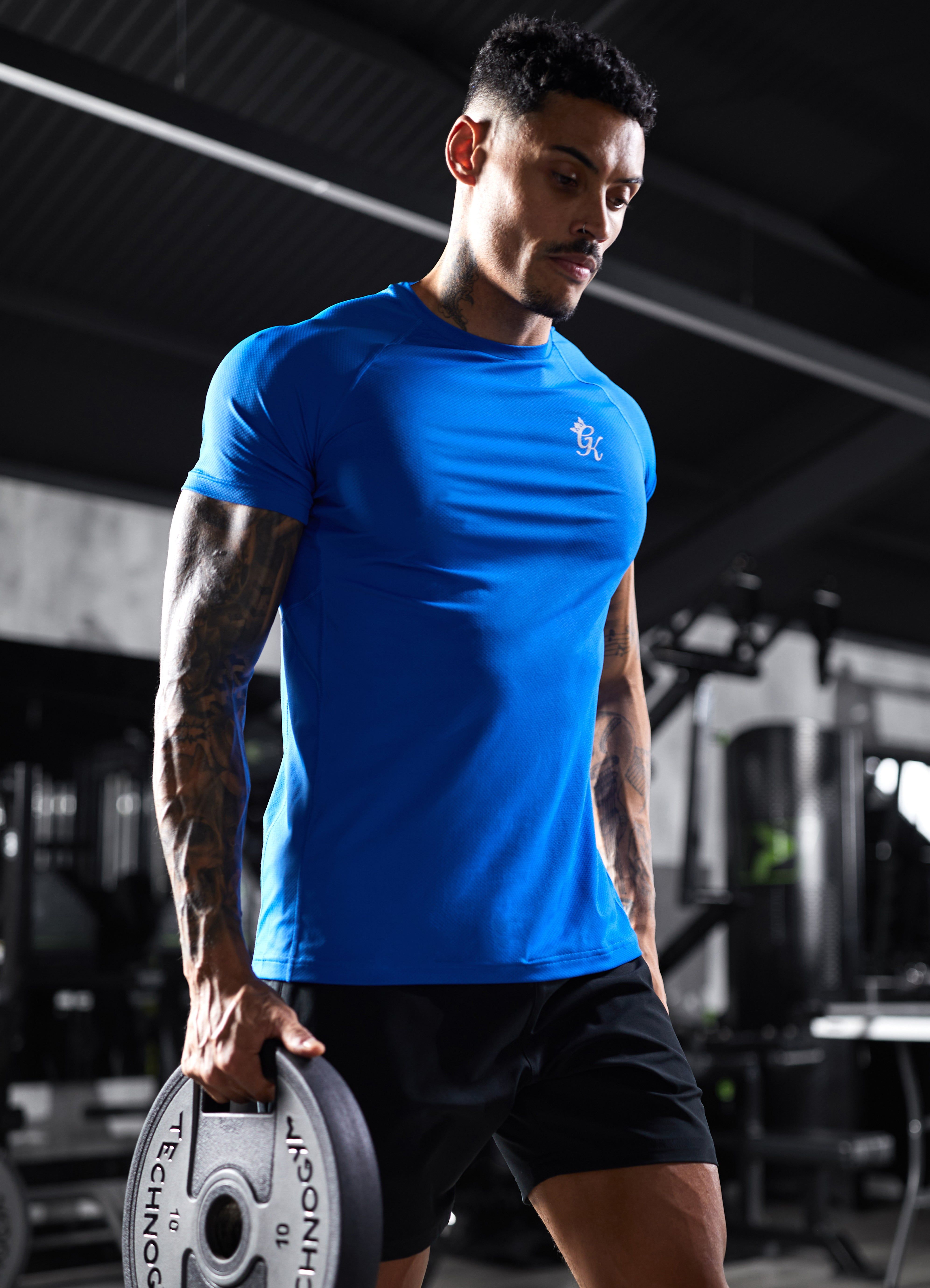 Gym King Energy Tee - Royal Blue sold by The Gym King