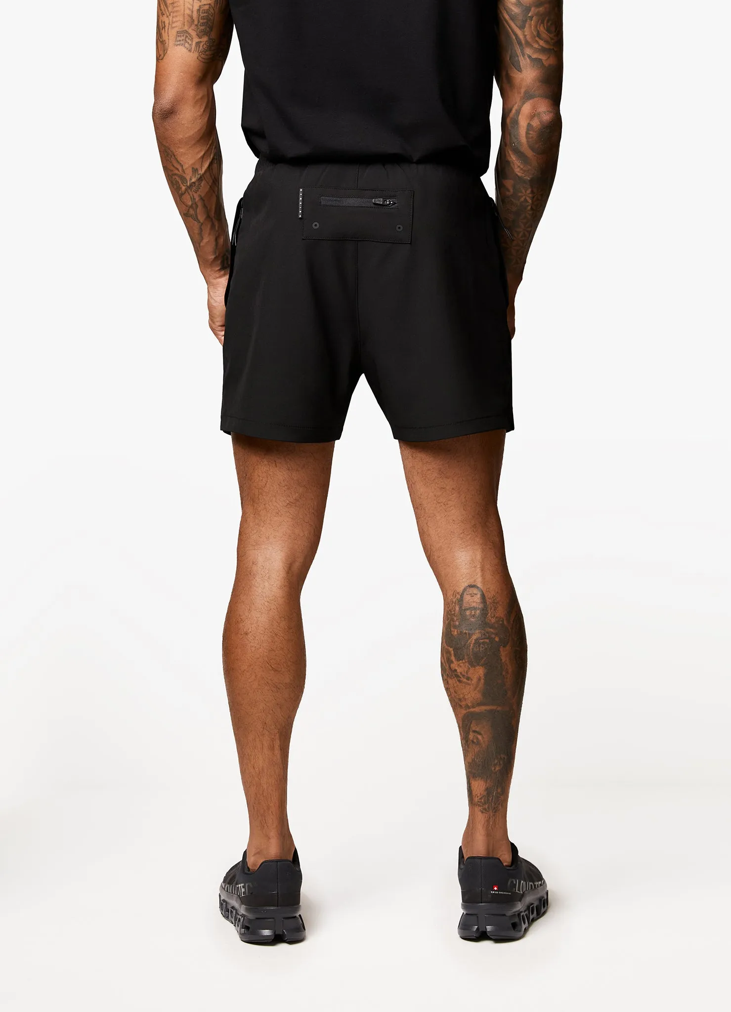 Gym King Stealth Tech Short - Black sold by The Gym King product image thumbnail 4