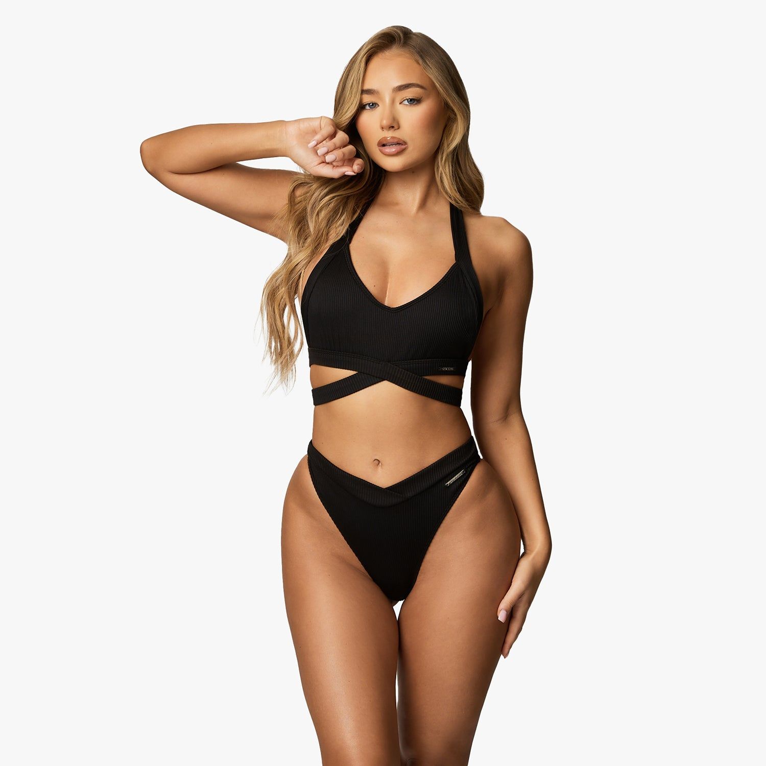 Gym King Miami Bikini Bottom - Black sold by The Gym King product image thumbnail 2