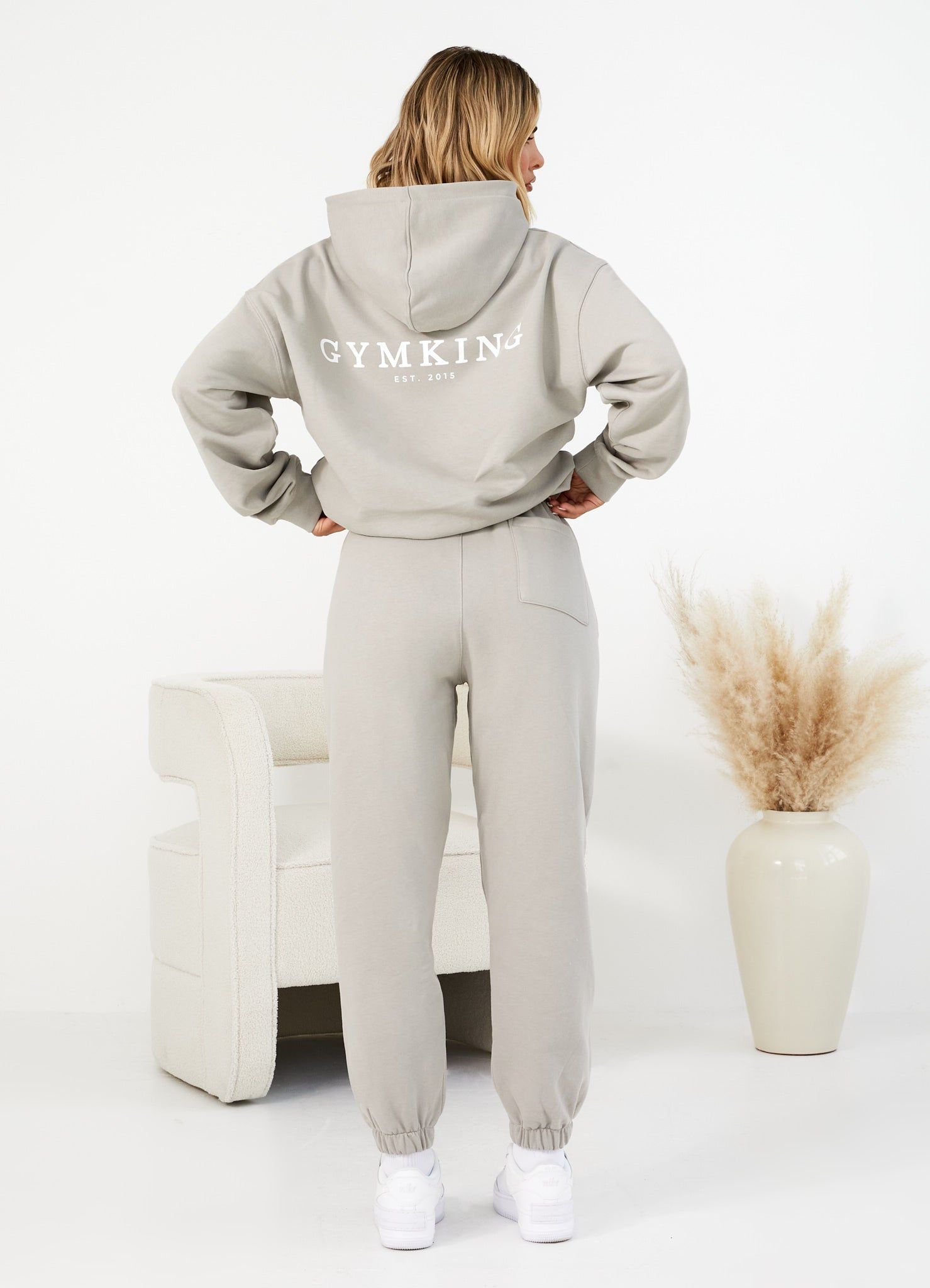 Gym King Established Relaxed Jogger - Dusky Sage sold by The Gym King product image thumbnail 4