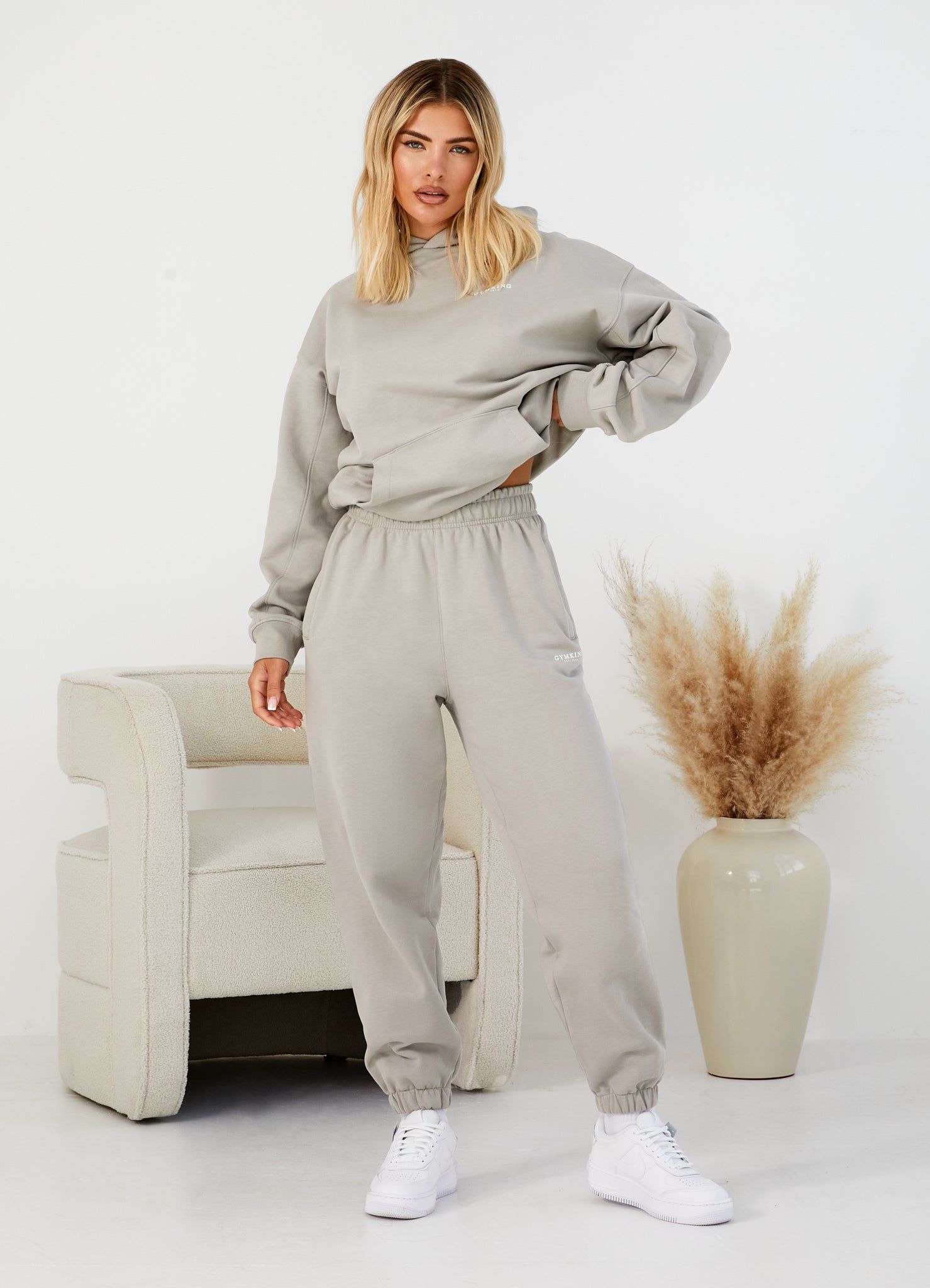 Gym King Established Relaxed Jogger - Dusky Sage sold by The Gym King product image thumbnail 5