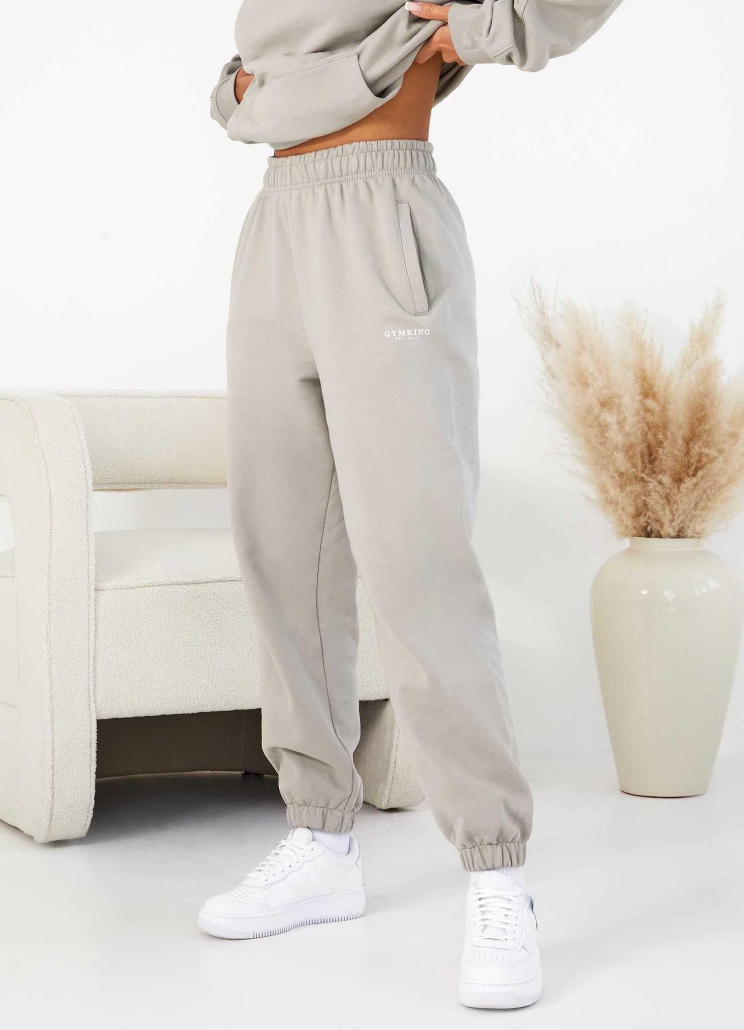 Gym King Established Relaxed Jogger - Dusky Sage sold by The Gym King product image thumbnail 3