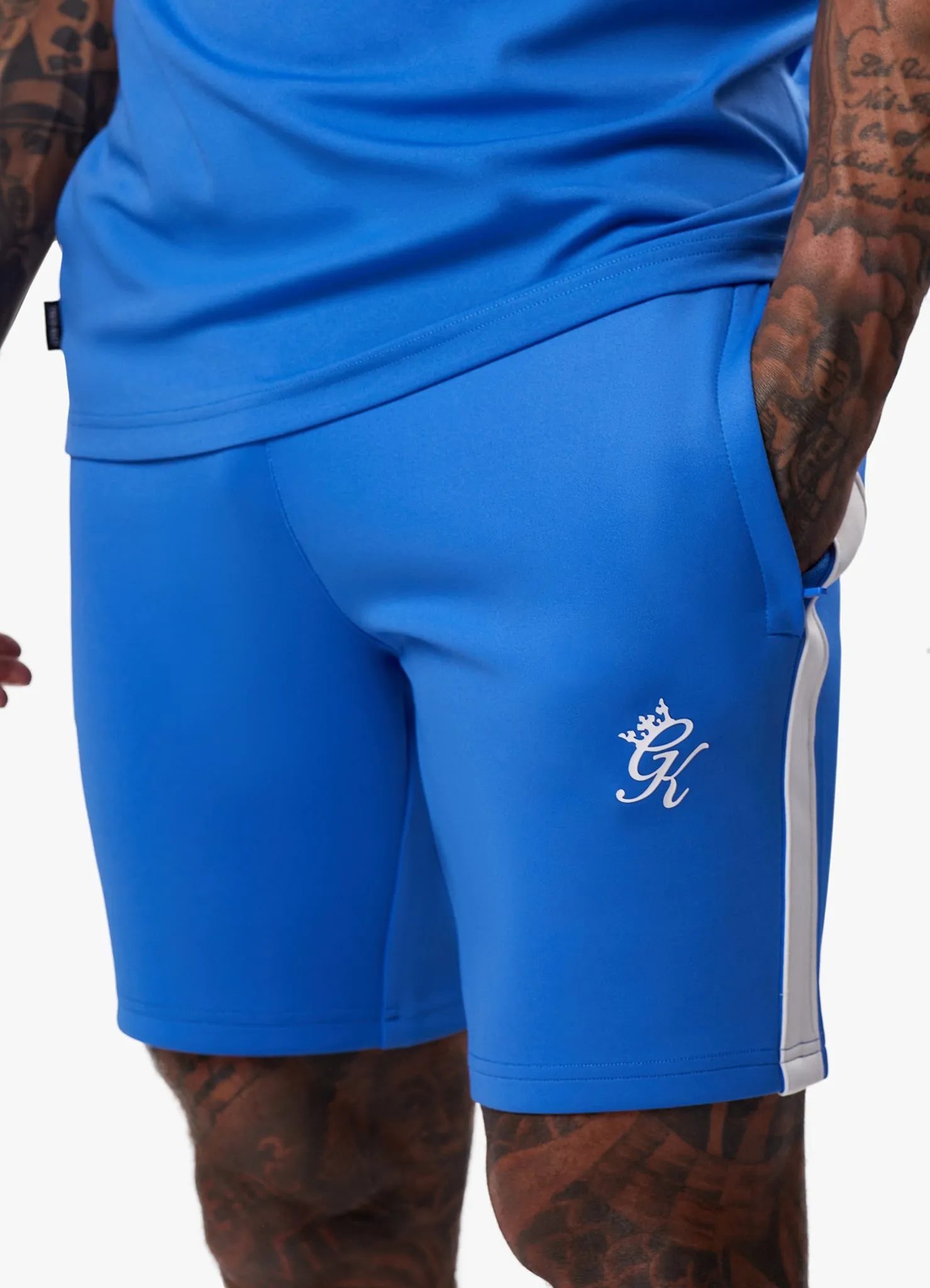 Gym King Core Plus Poly Short - Sonic Blue sold by The Gym King product image thumbnail 5