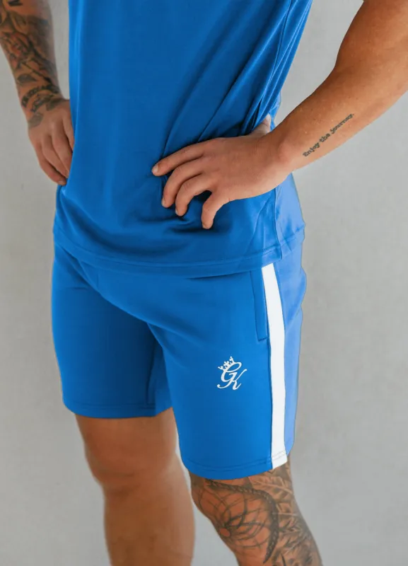 Gym King Core Plus Poly Short - Sonic Blue sold by The Gym King