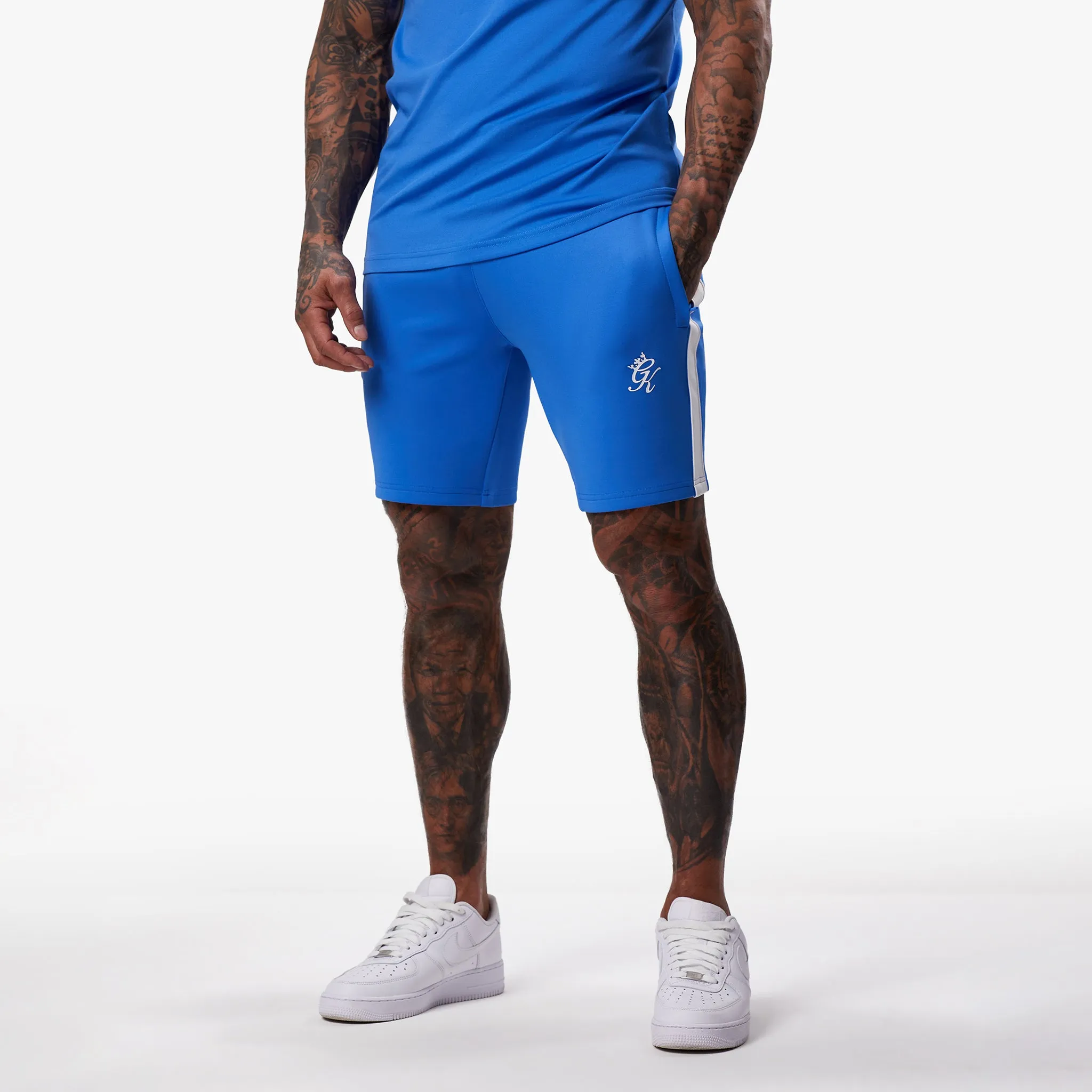Gym King Core Plus Poly Short - Sonic Blue sold by The Gym King product image thumbnail 2