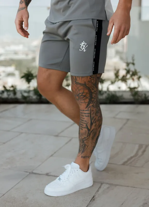 Gym King Taped Core Plus Short - Steel sold by The Gym King