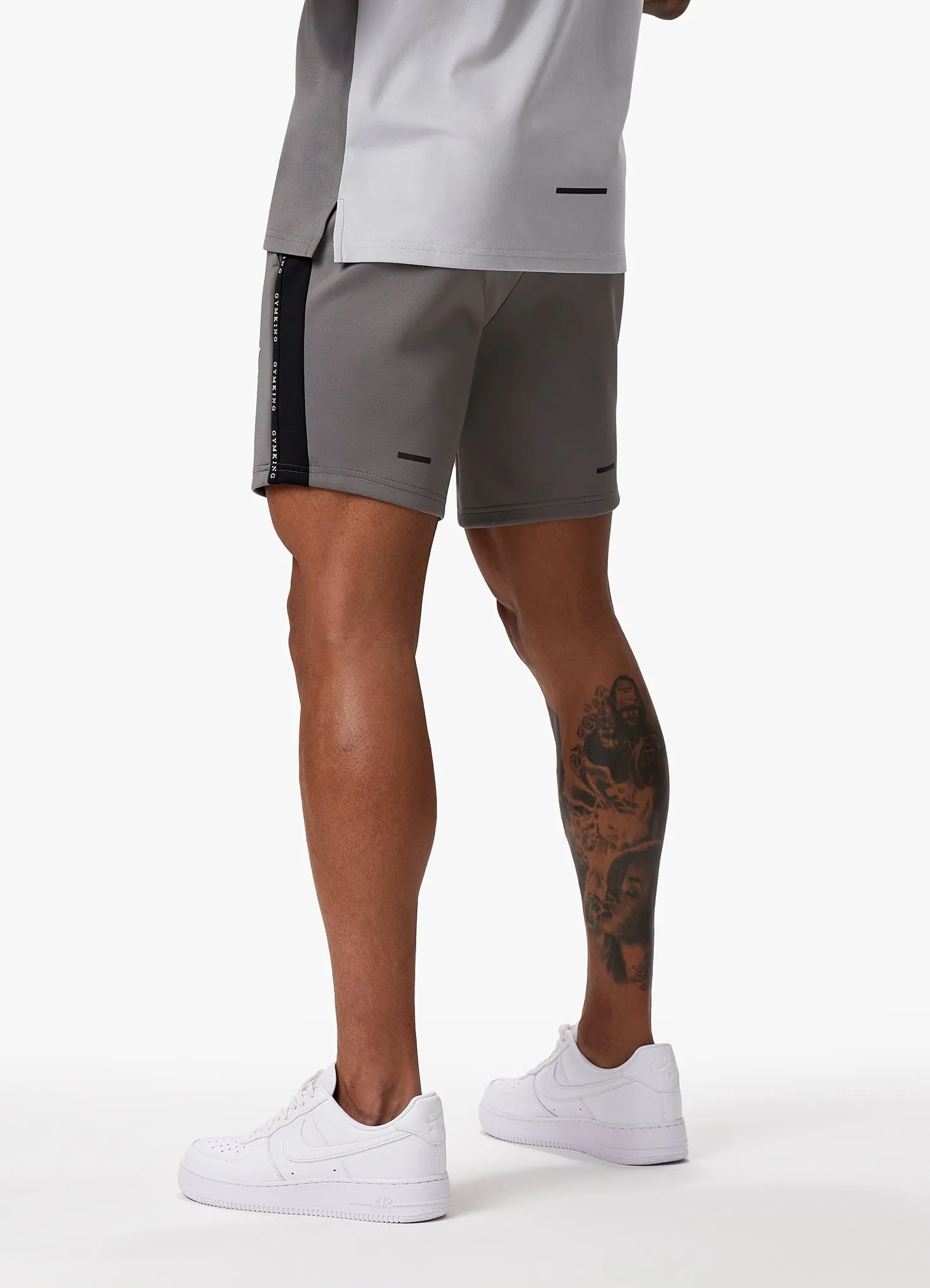 Gym King Taped Core Plus Short - Steel sold by The Gym King product image thumbnail 5