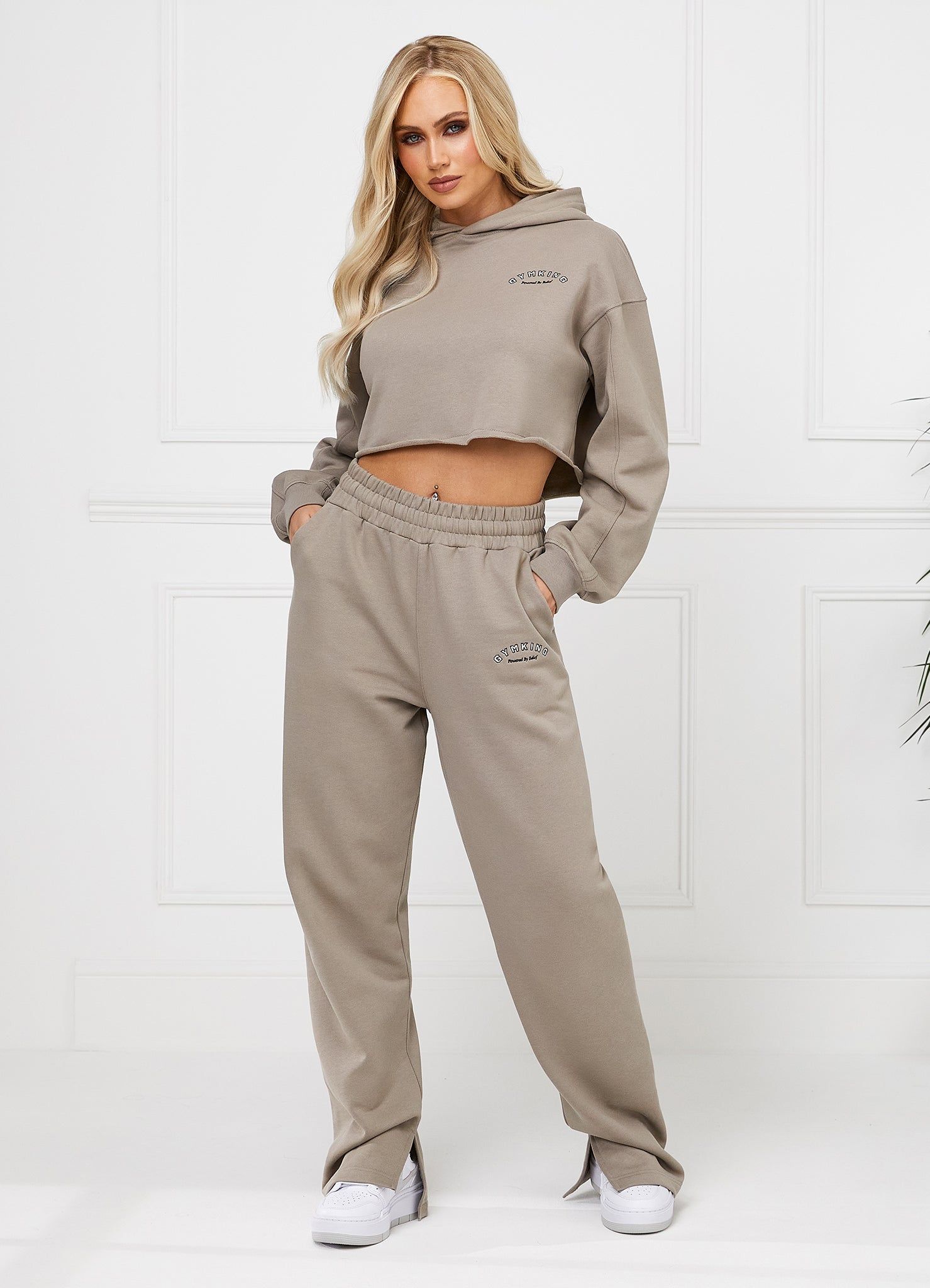 Gym King Radiance Crop Hood - Mocha sold by The Gym King product image thumbnail 3