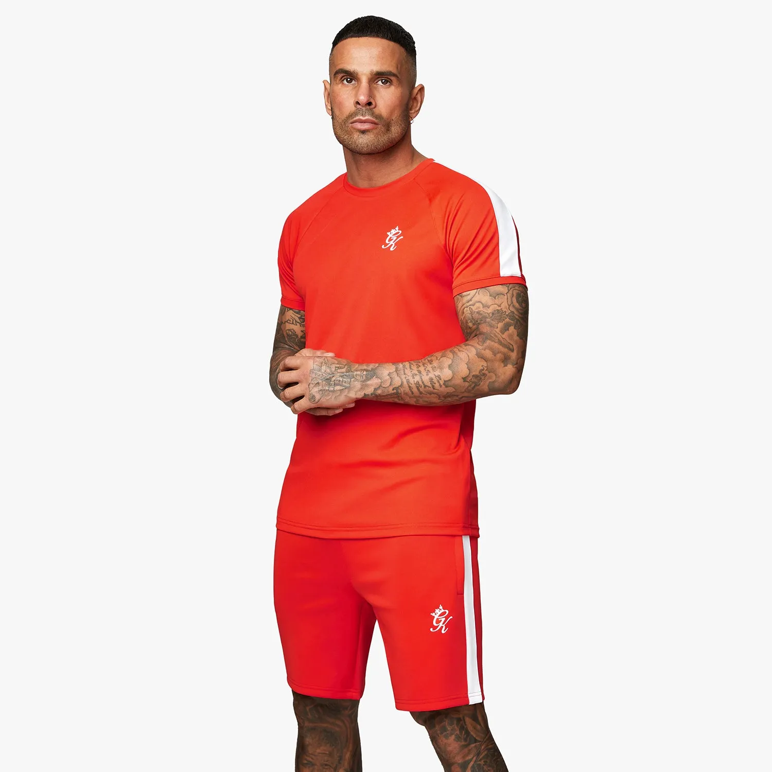 Gym King Core Plus Poly Tee - Chilli Red sold by The Gym King product image thumbnail 2