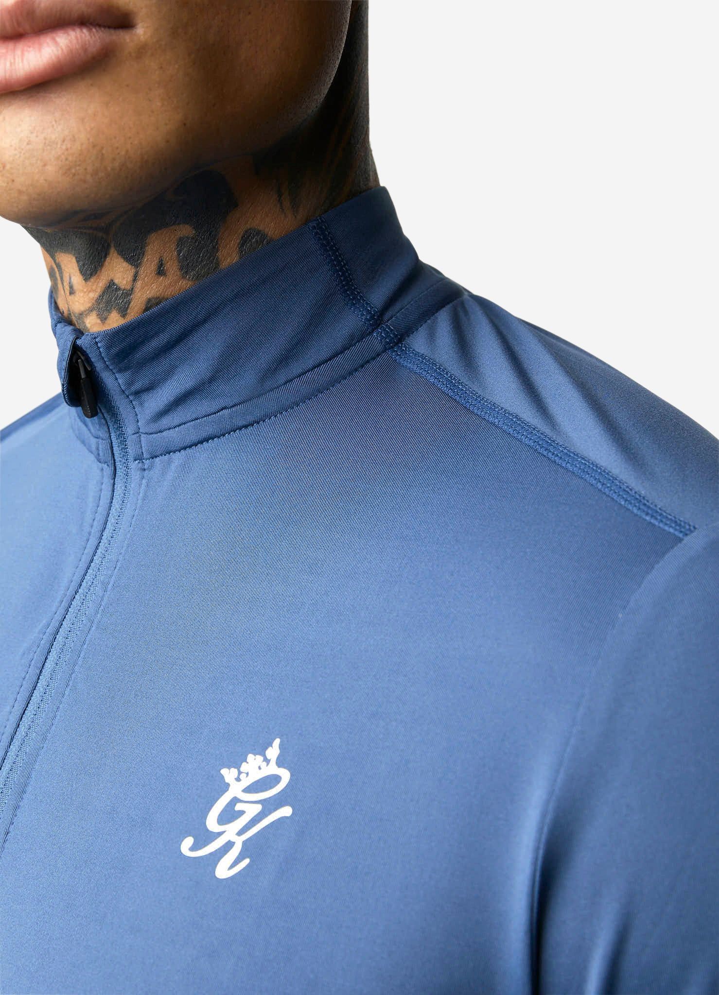 Gym King 365 1/4 Zip Funnel - Moonlight Blue sold by The Gym King product image thumbnail 5