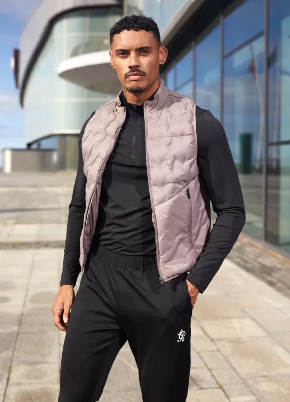 Gym King Heat Sealed Tech Gilet - Iron sold by The Gym King