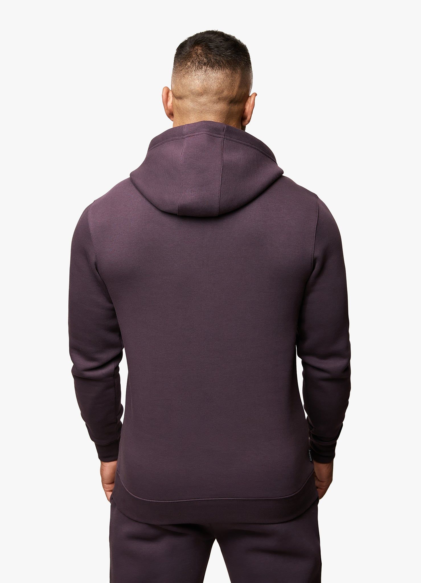Gym King Fundamental Fleece Hood Tracksuit - Plum sold by The Gym King product image thumbnail 4