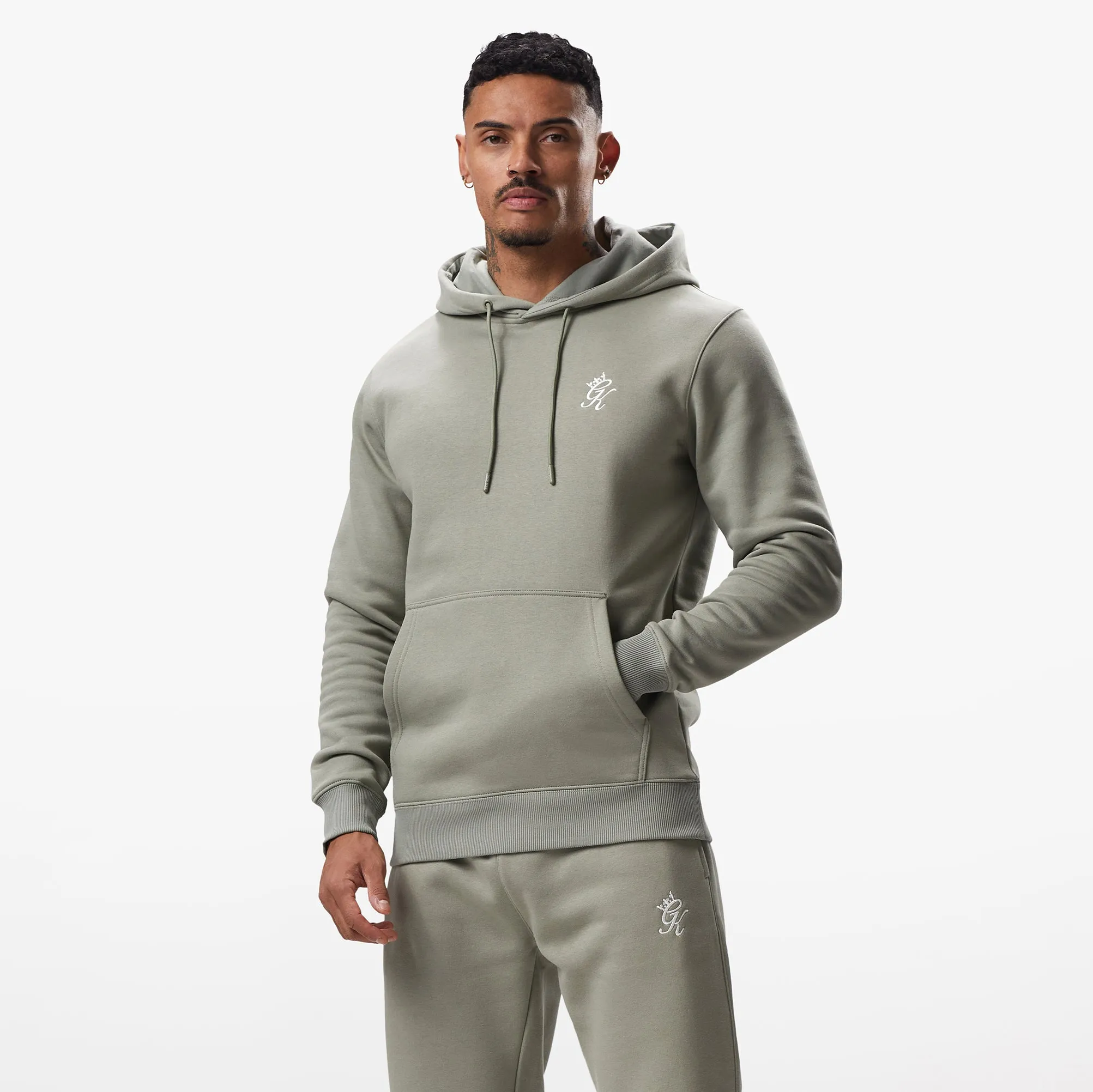 Gym King Fundamental Fleece Hood - Soft Khaki sold by The Gym King product image thumbnail 2