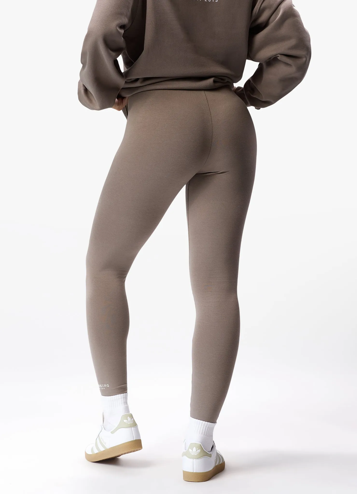 Gym King Established Legging - Truffle sold by The Gym King product image thumbnail 3
