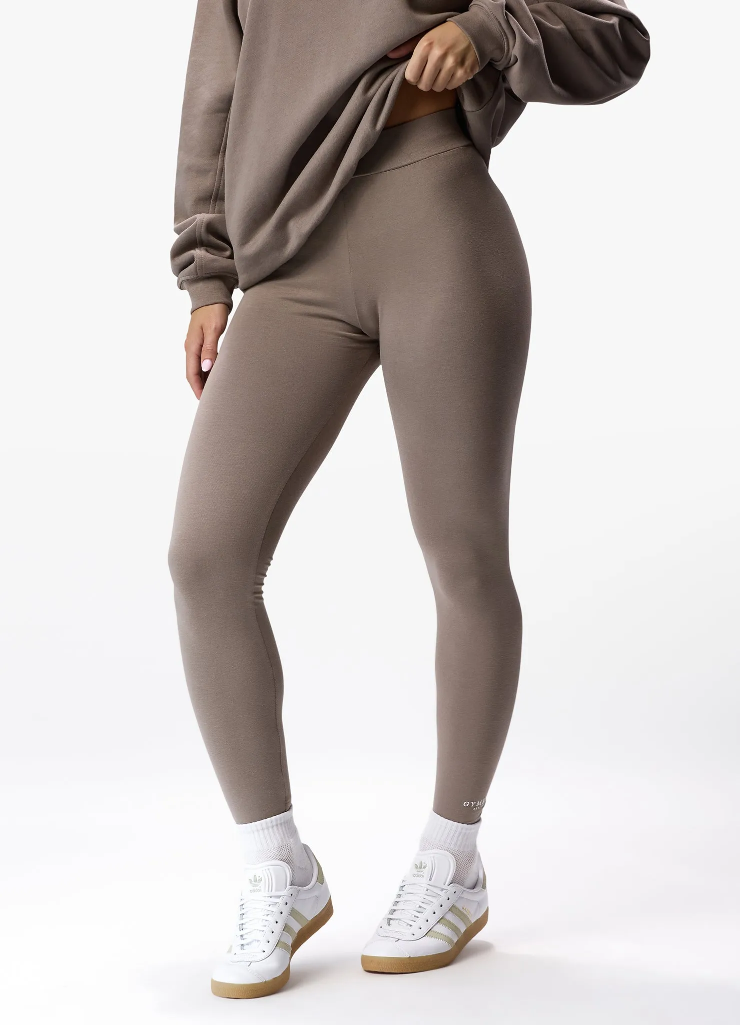 Gym King Established Legging - Truffle sold by The Gym King