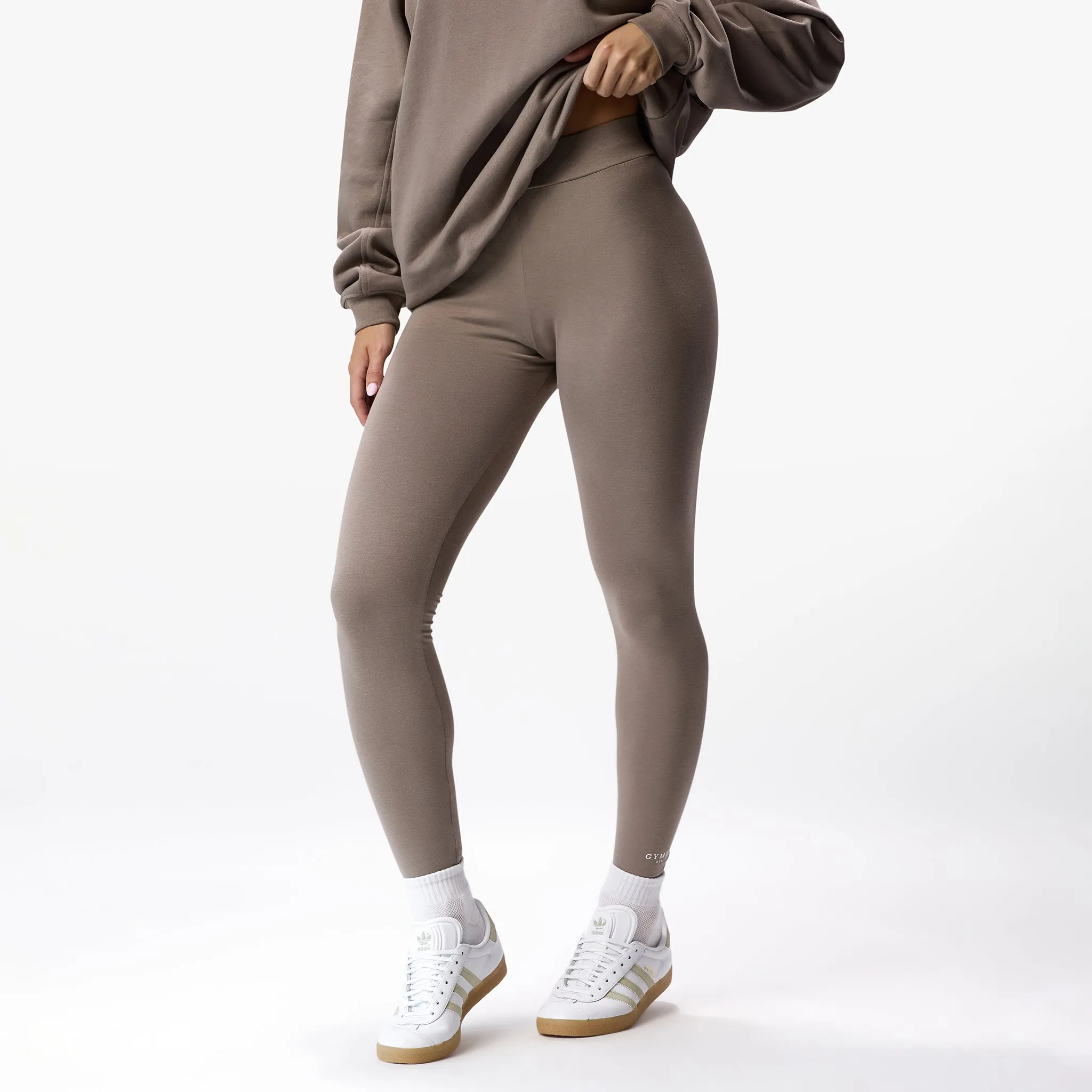 Gym King Established Legging - Truffle sold by The Gym King product image thumbnail 2