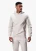 Gym King Split Linear Tracksuit - Stone Grey sold by The Gym King