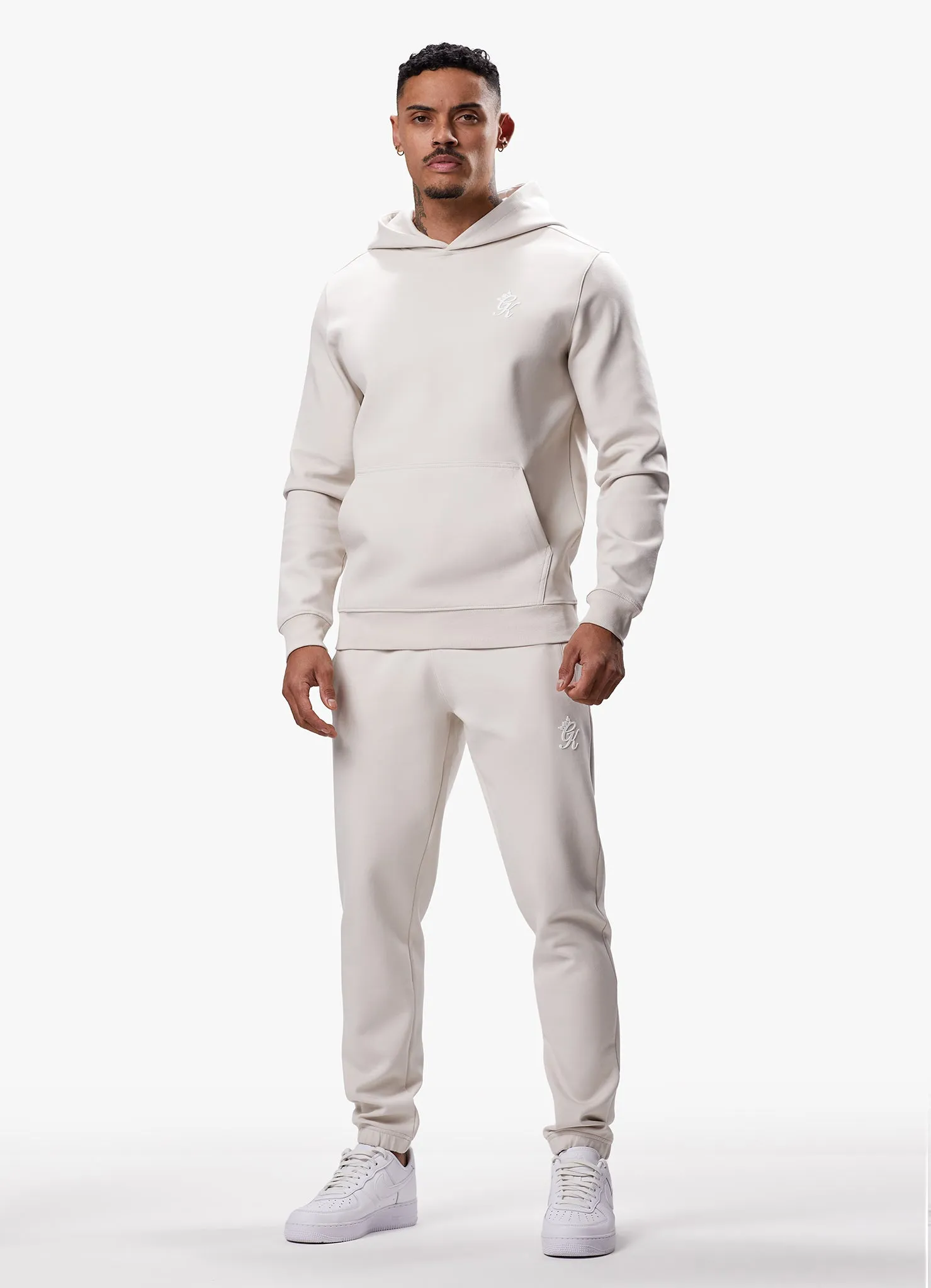 Gym King Split Linear Tracksuit - Stone Grey sold by The Gym King product image thumbnail 2