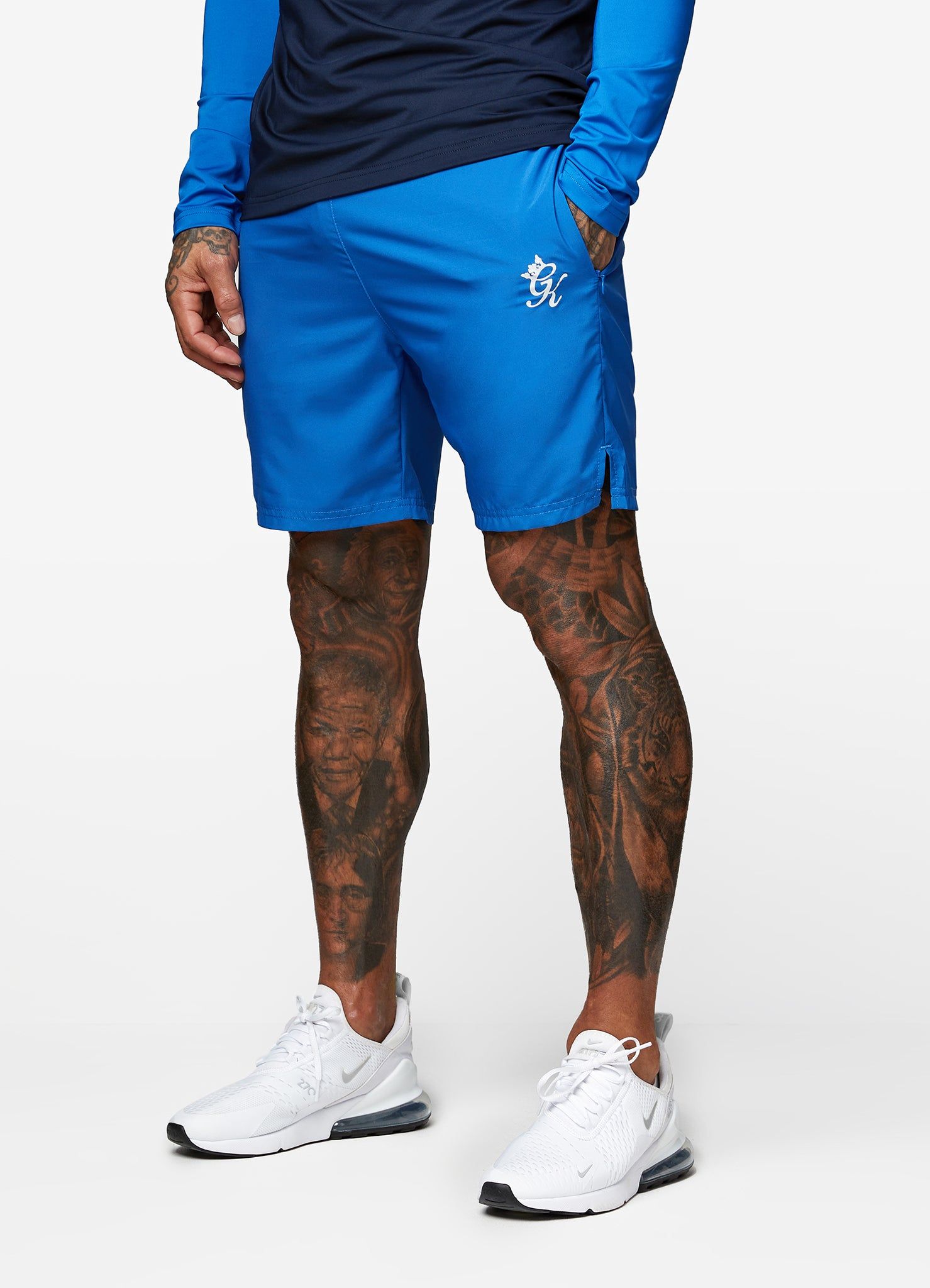 Gym King React Short - Cobalt Blue sold by The Gym King