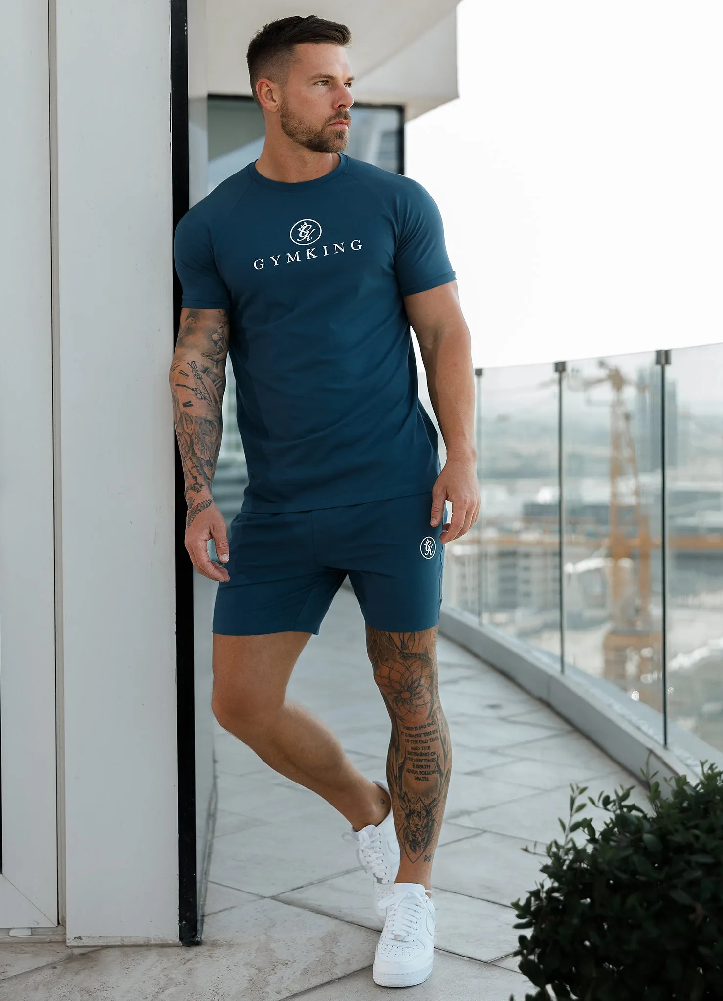 Gym King Pro Jersey Tee - Dark Indigo sold by The Gym King product image thumbnail 3