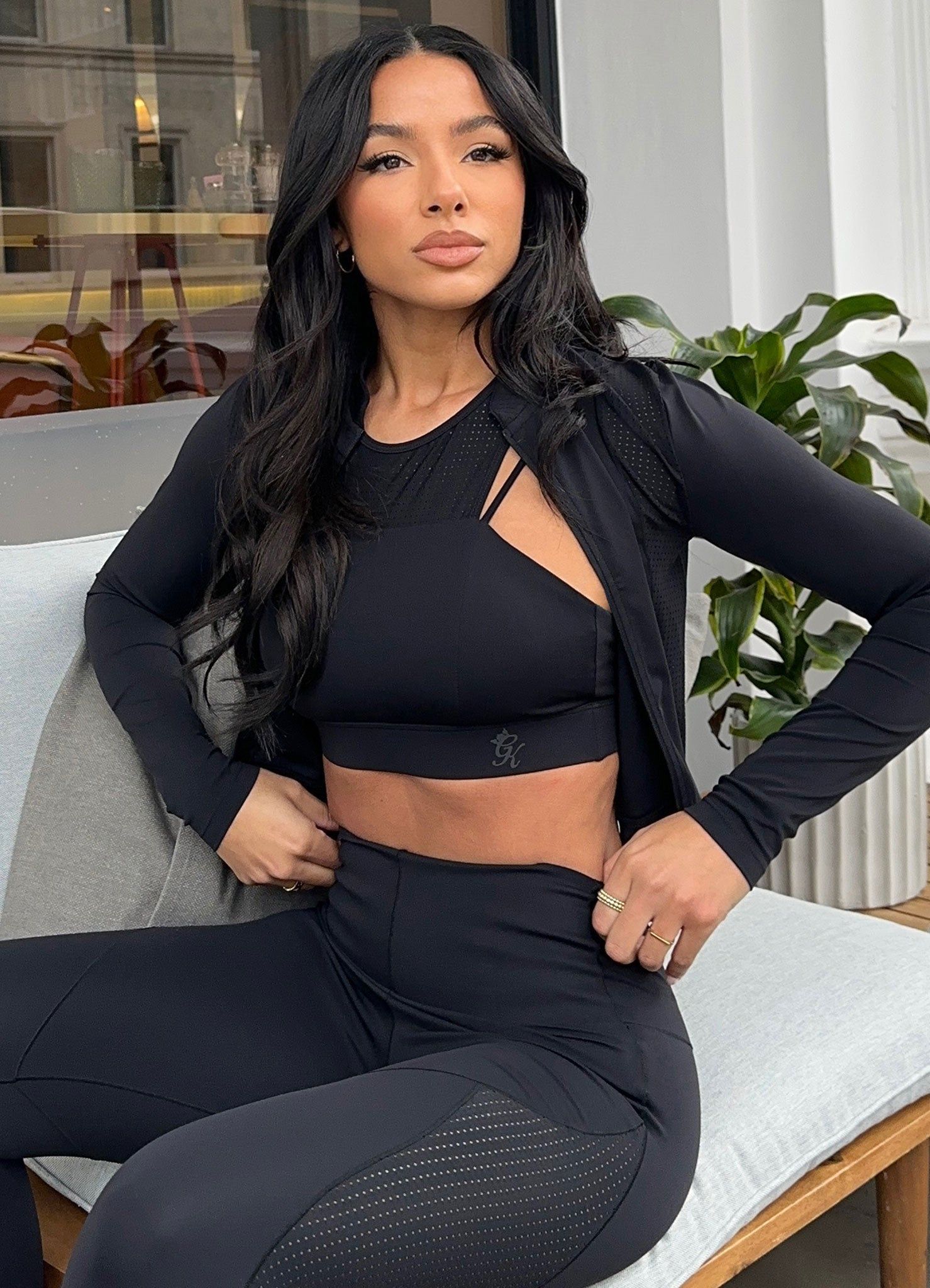 Gym King Uprising Sports Bra - Black sold by The Gym King product image thumbnail 3