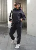 Gym King Established Relaxed Jogger - Dark Pewter/White sold by The Gym King