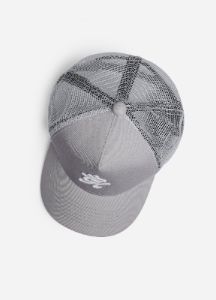 Gym King Gourley Cap - Light Grey/ White sold by The Gym King
