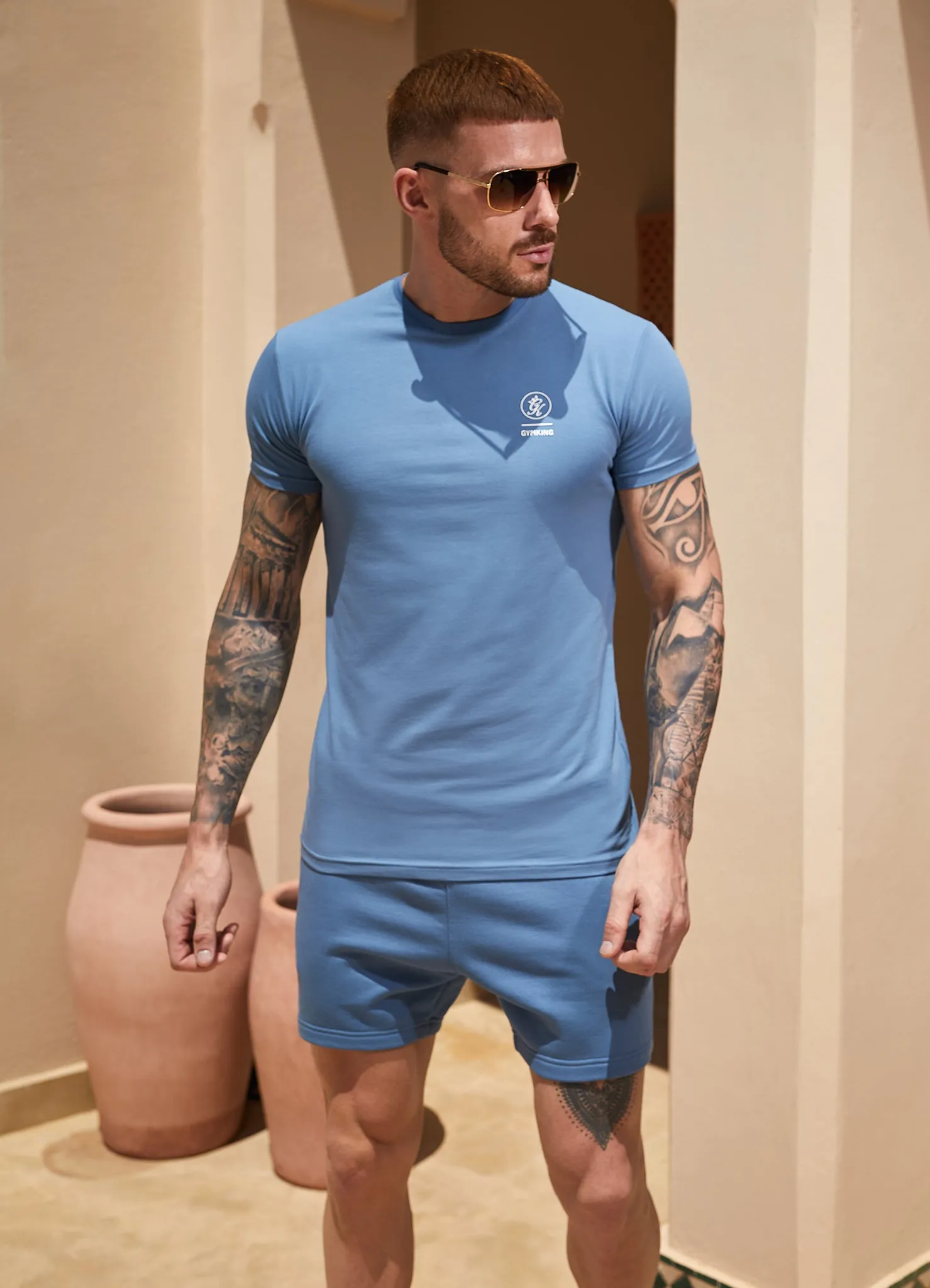 Gym King Aventus Tee - Blue Smoke sold by The Gym King product image thumbnail 5