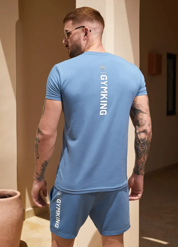 Gym King Aventus Tee - Blue Smoke sold by The Gym King