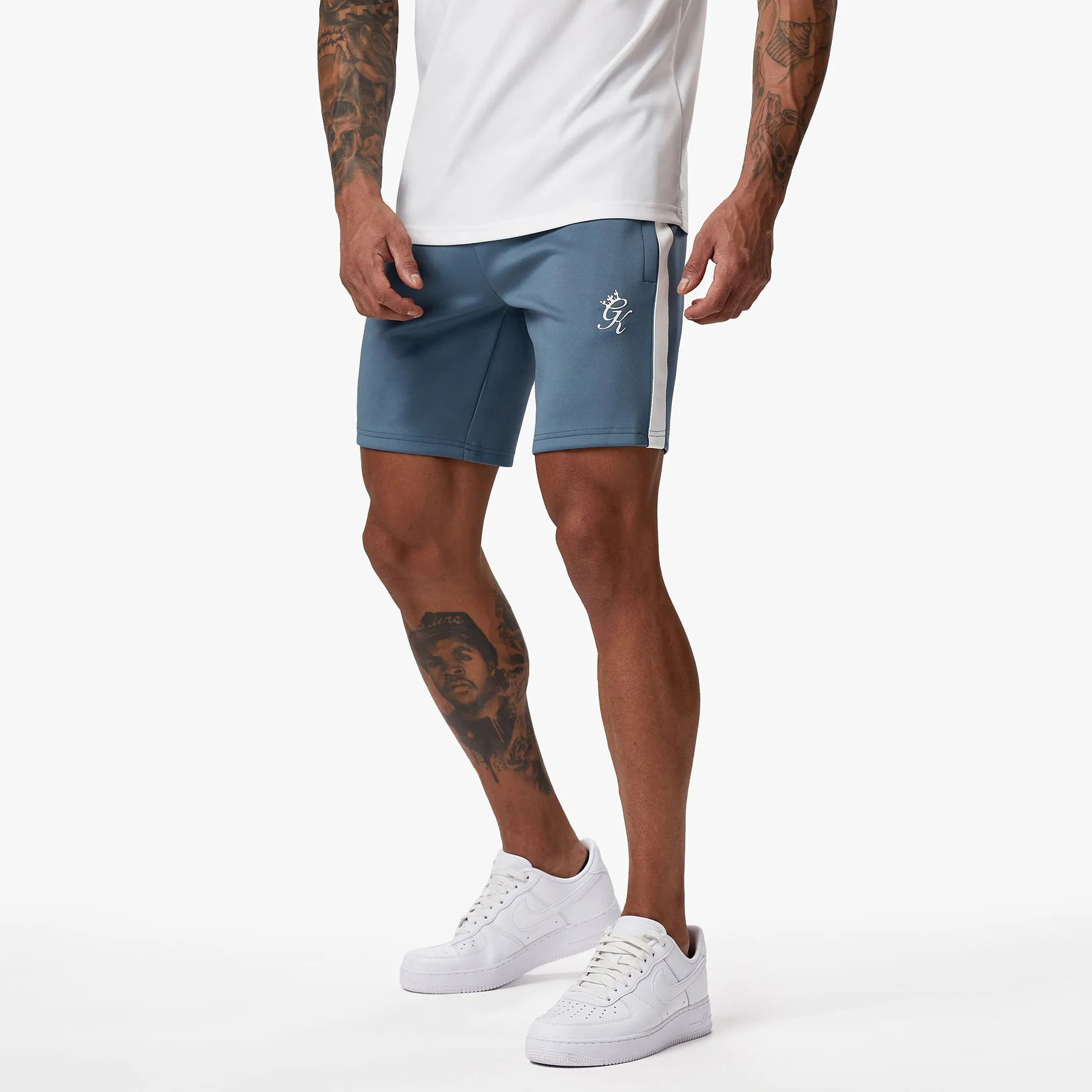 Gym King Core Plus Poly Short - Smoke Blue sold by The Gym King product image thumbnail 2