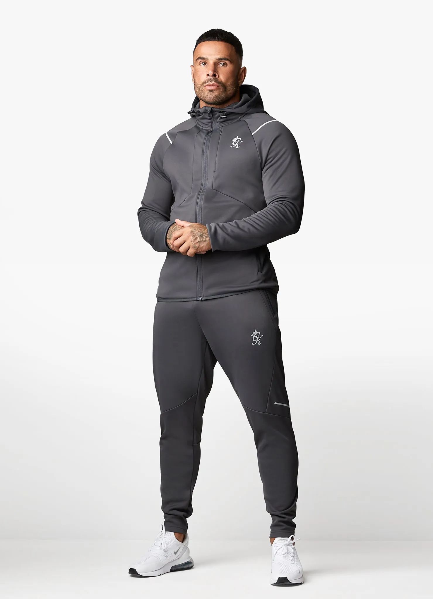 Gym King Reflect Poly Jogger - Graphite sold by The Gym King product image thumbnail 4