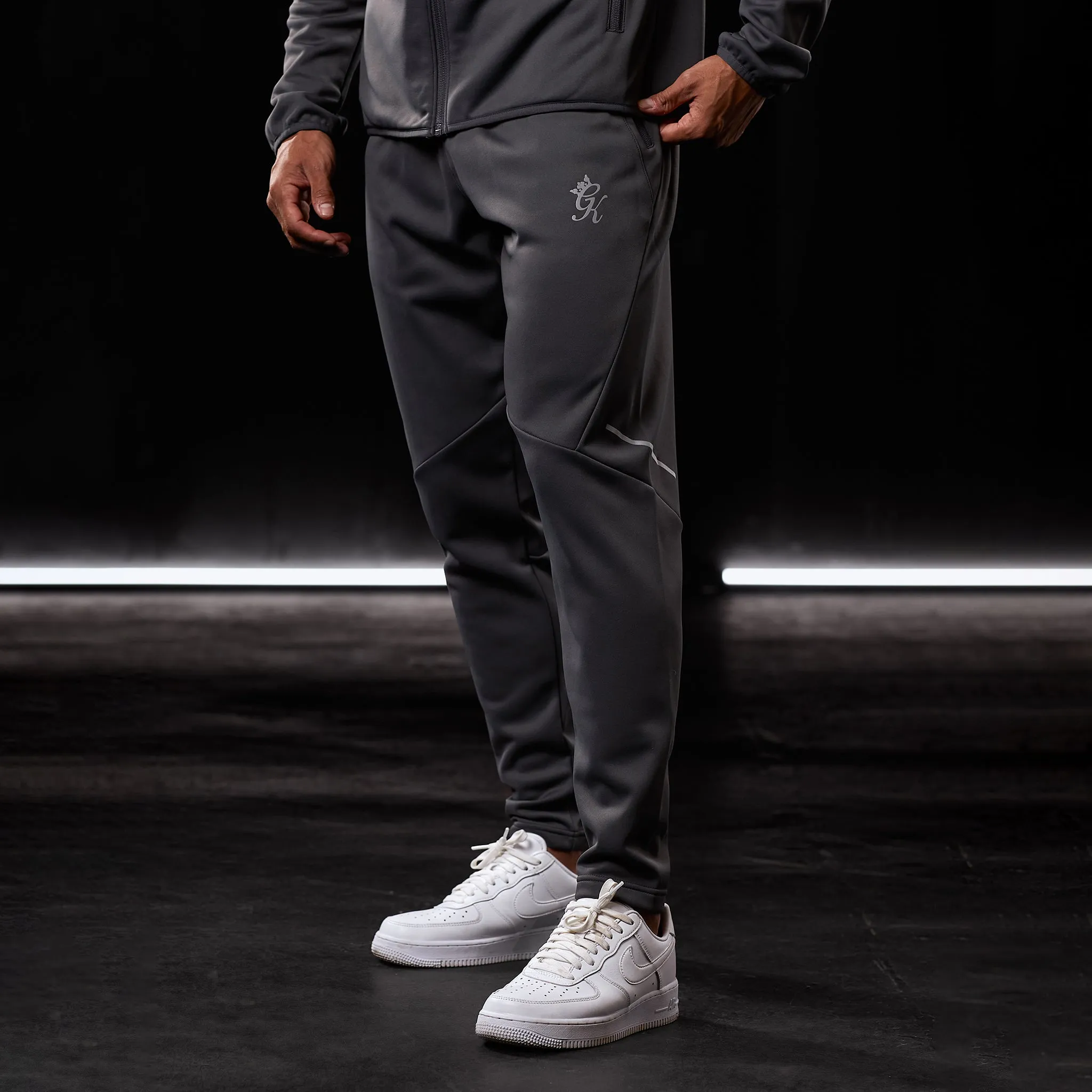 Gym King Reflect Poly Jogger - Graphite sold by The Gym King product image thumbnail 2