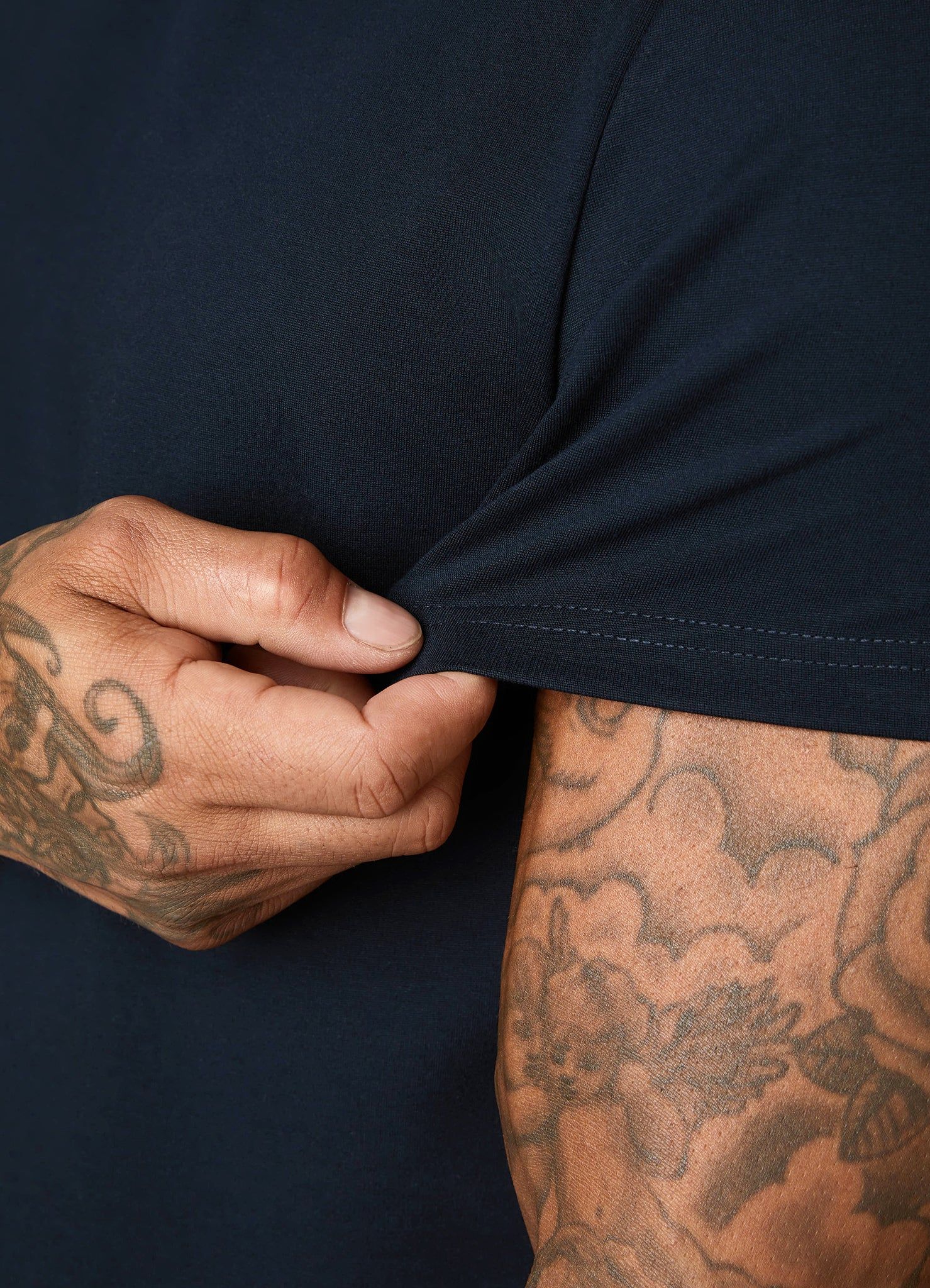 Gym King Signature Taped Tee - Navy sold by The Gym King product image thumbnail 5